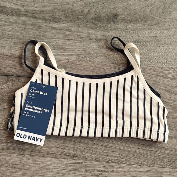 New With Tag 2-Pack‎ Patterned Size XS(5) Cami Bra for Girls - Picture 3 of 8